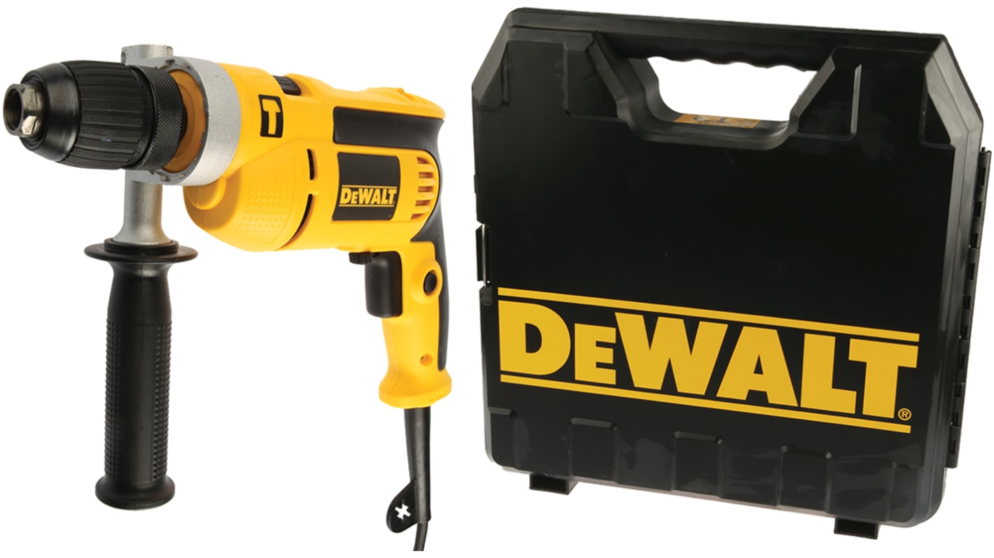 Perceuse à percussion Filaire DeWALT 240V Type C - Prise européenne