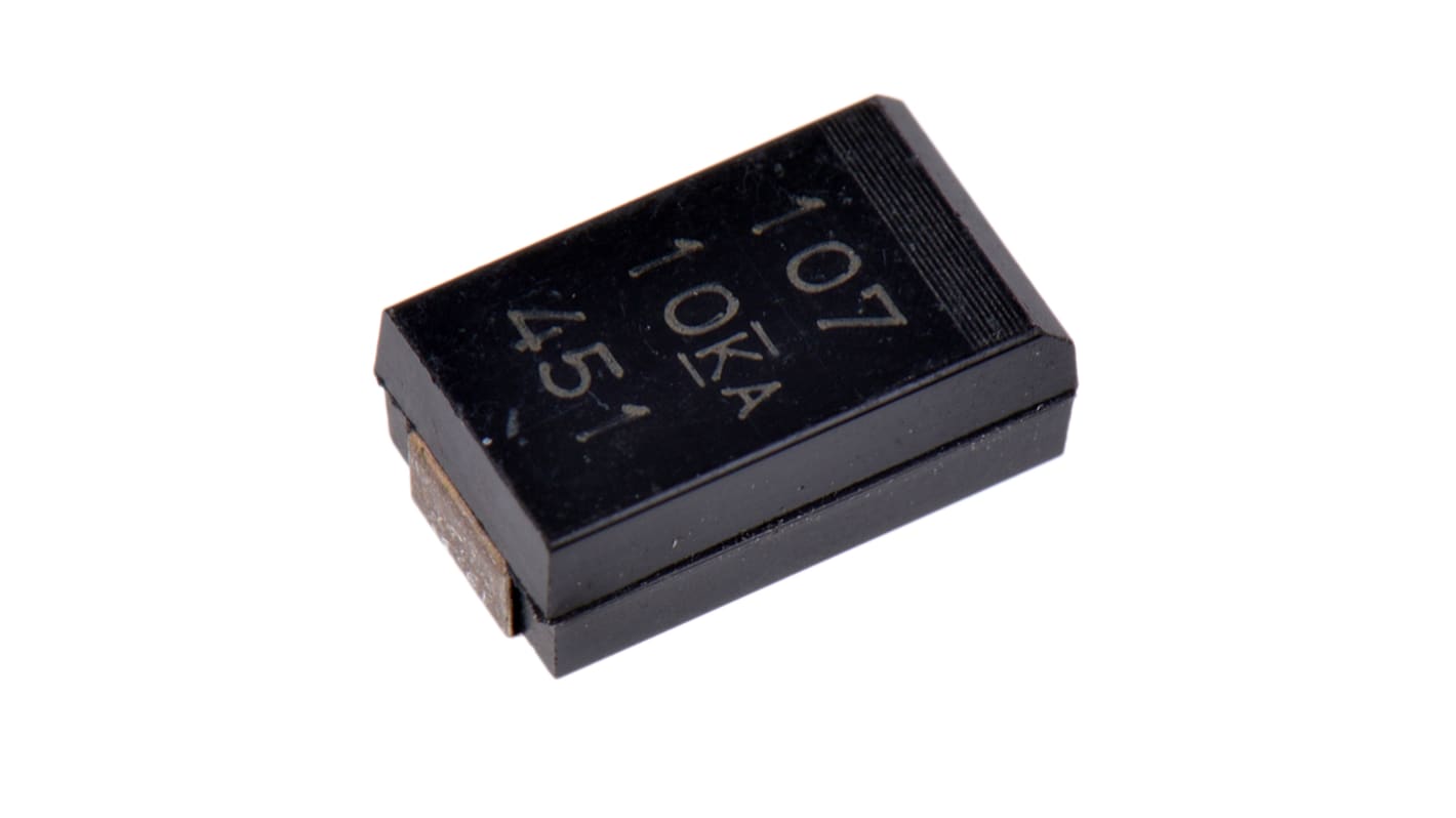 KEMET 100μF Surface Mount Polymer Capacitor, 10V dc