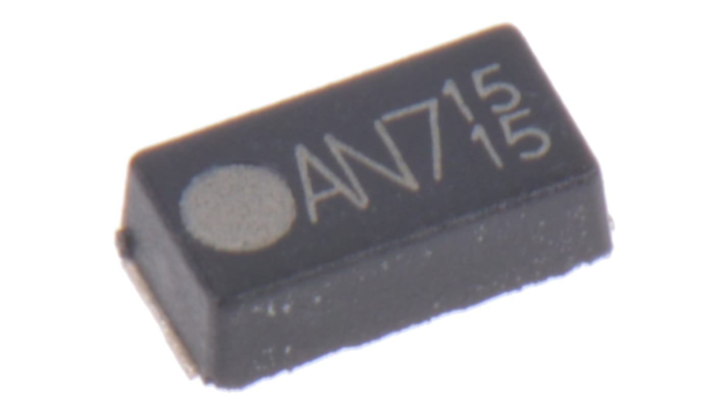 Condensador de polímero Panasonic POSCAP TPH, 33μF ±20%, 10V dc, Montaje en Superficie, dim. 3.2 x 1.6 x 0.9mm,