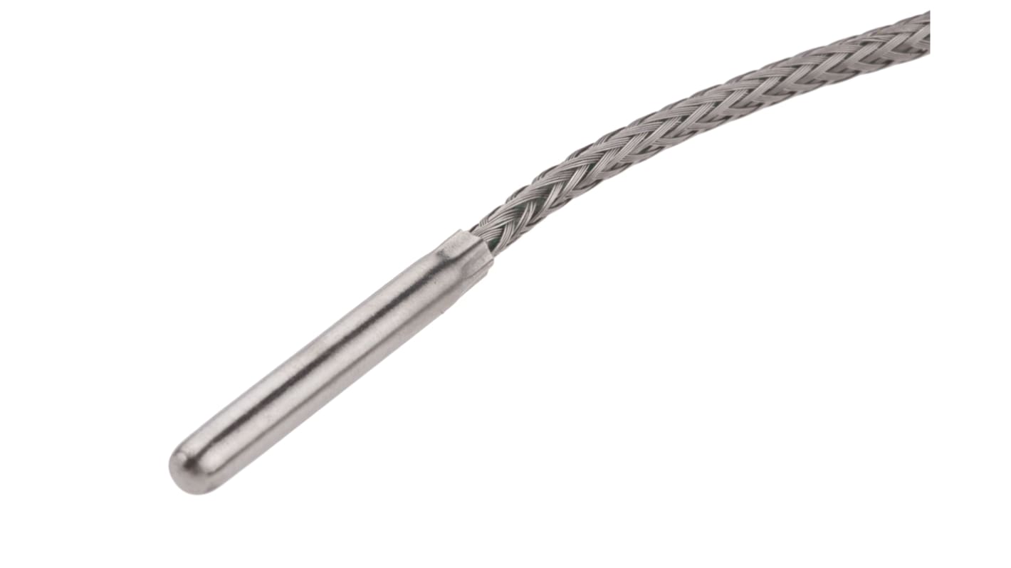 RS PRO Type K Grounded Thermocouple 25mm Length, 3.18mm Diameter → +350°C