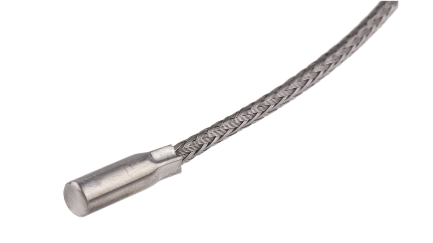 RS PRO Edelstahl Thermoelement Typ J, Ø 4mm x 13mm → +350°C