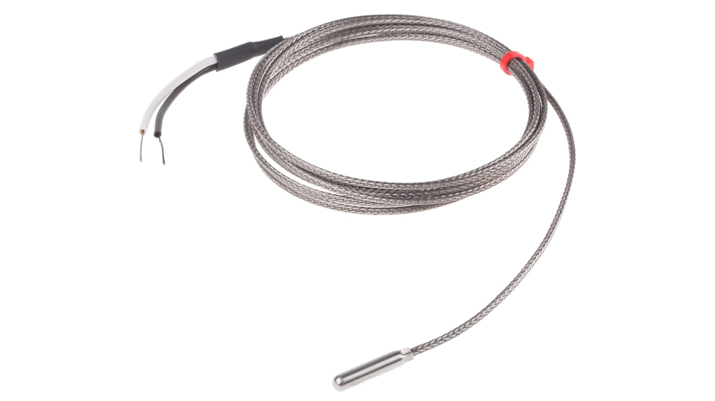 Thermocouple mis à la terre RS PRO type J Ø 4.76mm, L 25mm, +350°C max à Raccord dénudé