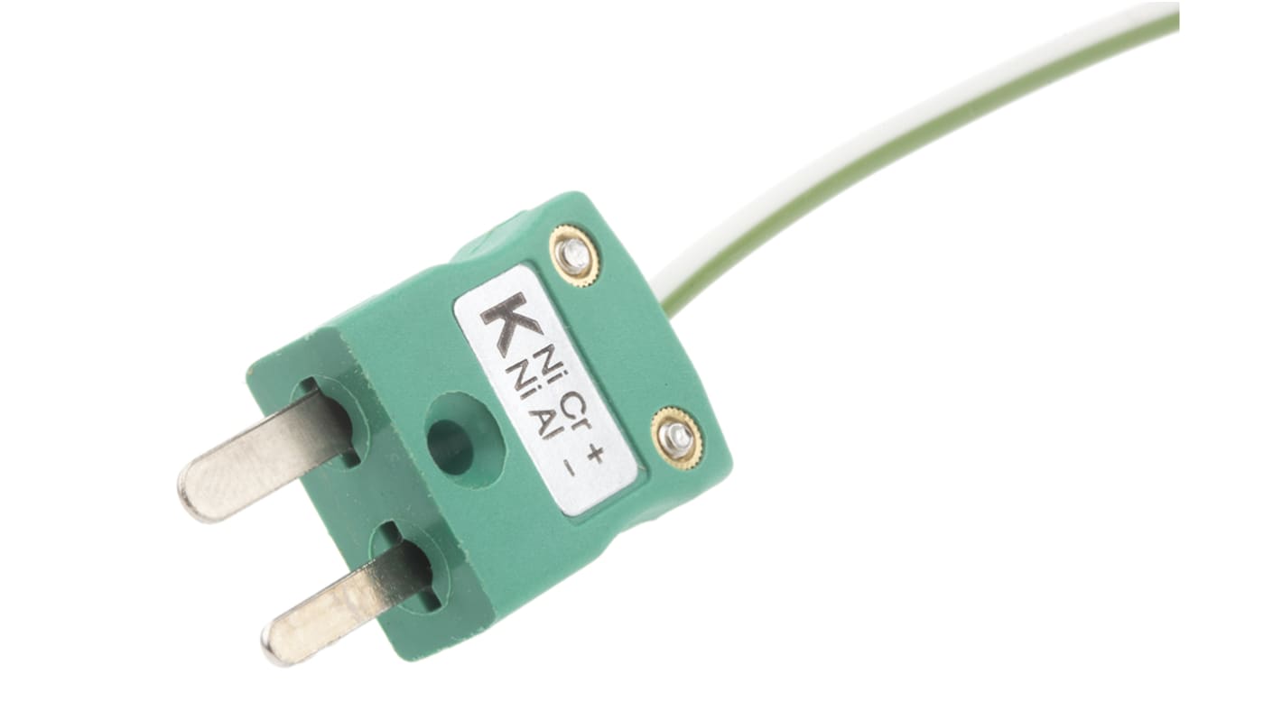 RS PRO Type K Thermocouple 1/0.376mm Diameter → +250°C