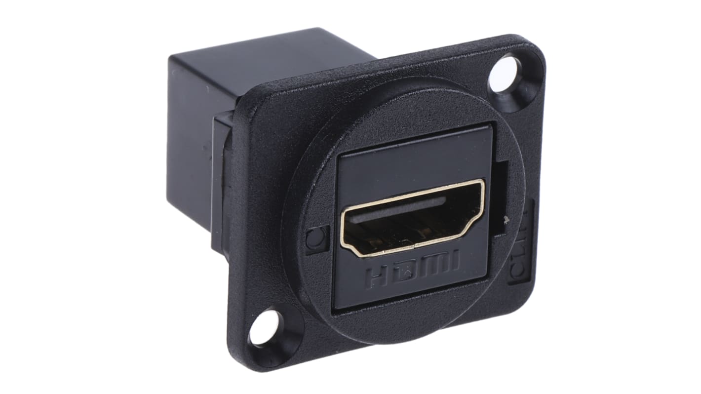 Conector HDMI Hembra, Recto, Estándar