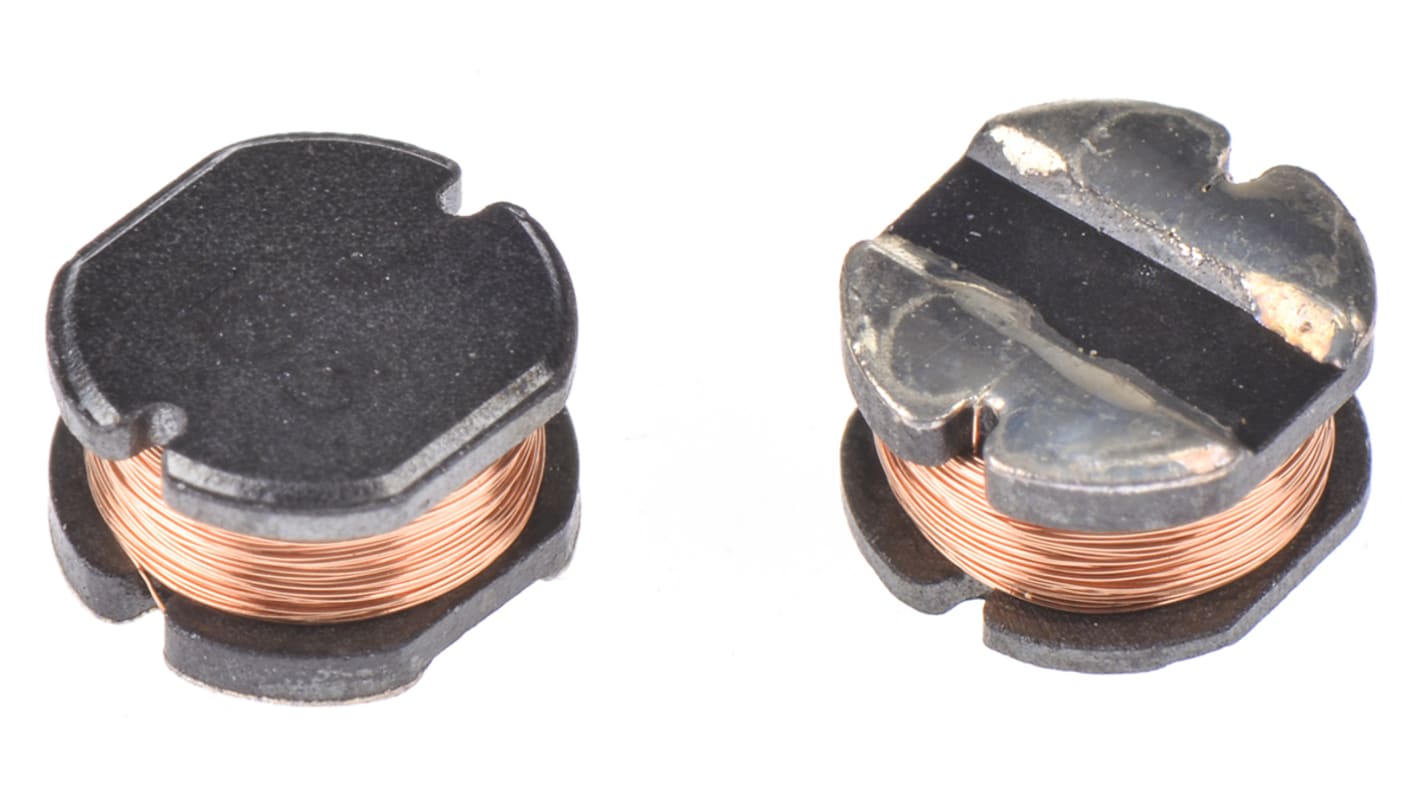 Inductor de montaje en superficie bobinado Bourns, 10 mH, ± 5%, núcleo de Ferrita DR SMD, SRF:1MHZ, Q:30, 20mA Idc,