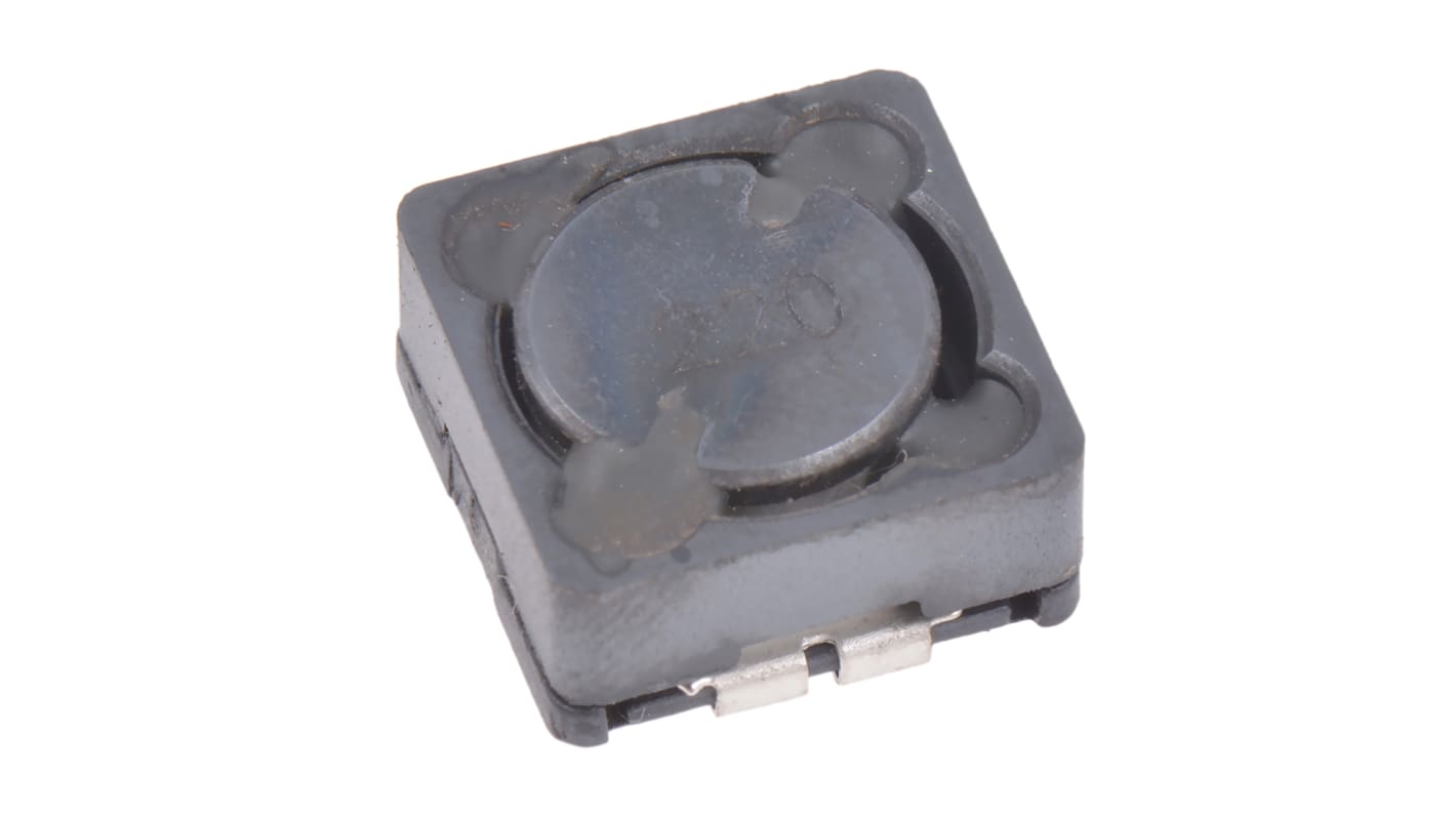 Bourns, SRR1206, E12 Shielded Wire-wound SMD Inductor with a Ferrite DR & RI Core, 22 μH ± 20% Wire-Wound 3.8A Idc Q:21