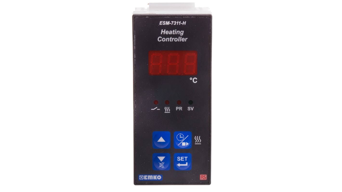 RS PRO Zweipunkt-Temperaturregler 1/16 DIN, 1 x Relais Ausgang/ NTC Eingang, 230 V ac, 35 x 77mm