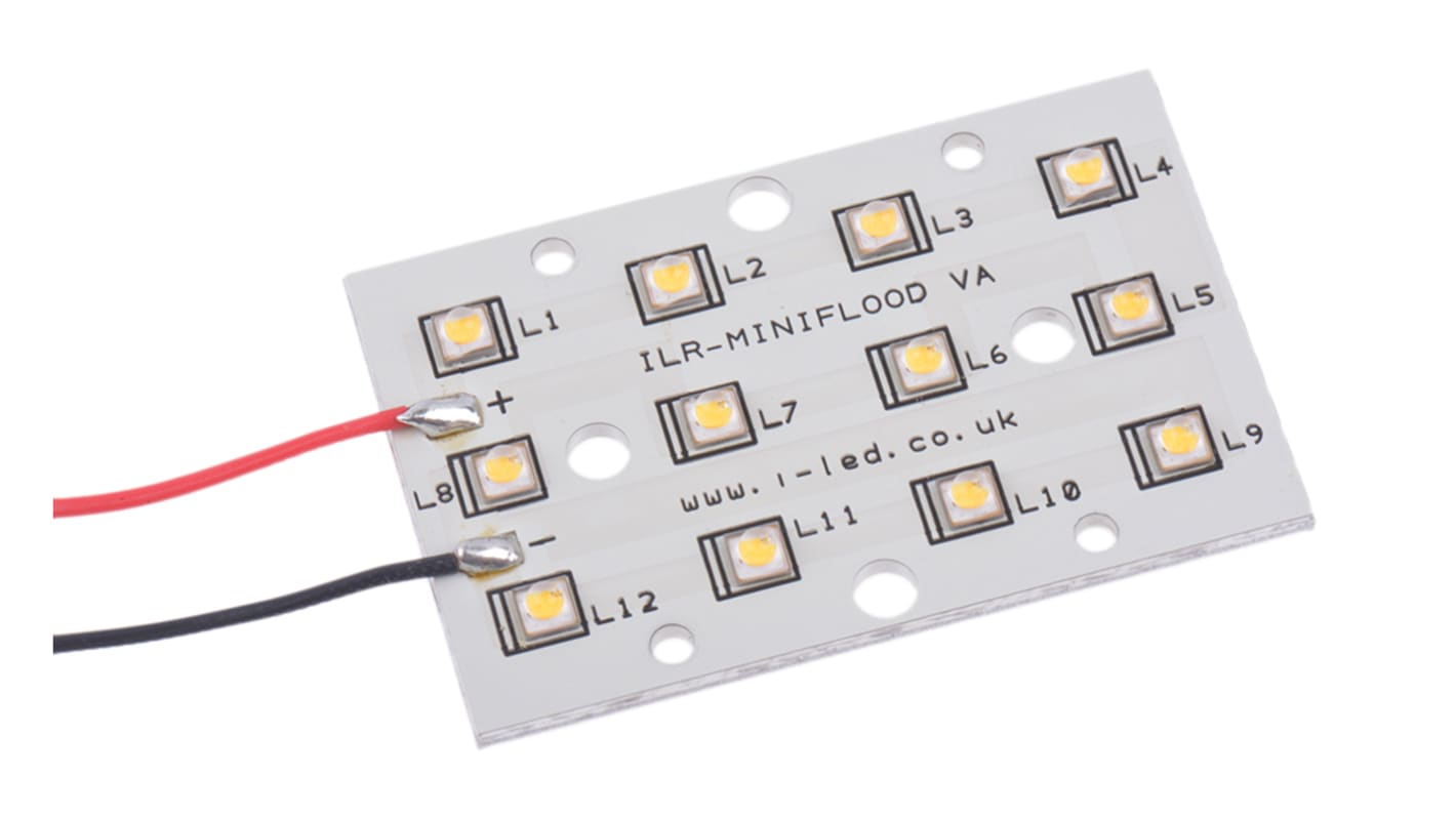 Intelligent LED Solutions 2.7 → 3.5V White LED Strip Light, 2700K Colour Temp