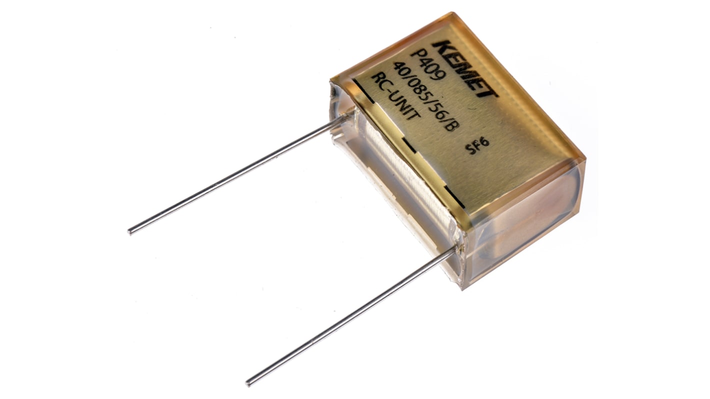 P409EL474M275AH101 KEMET P409 Paper Capacitor, 275V ac, ±20, 470nF