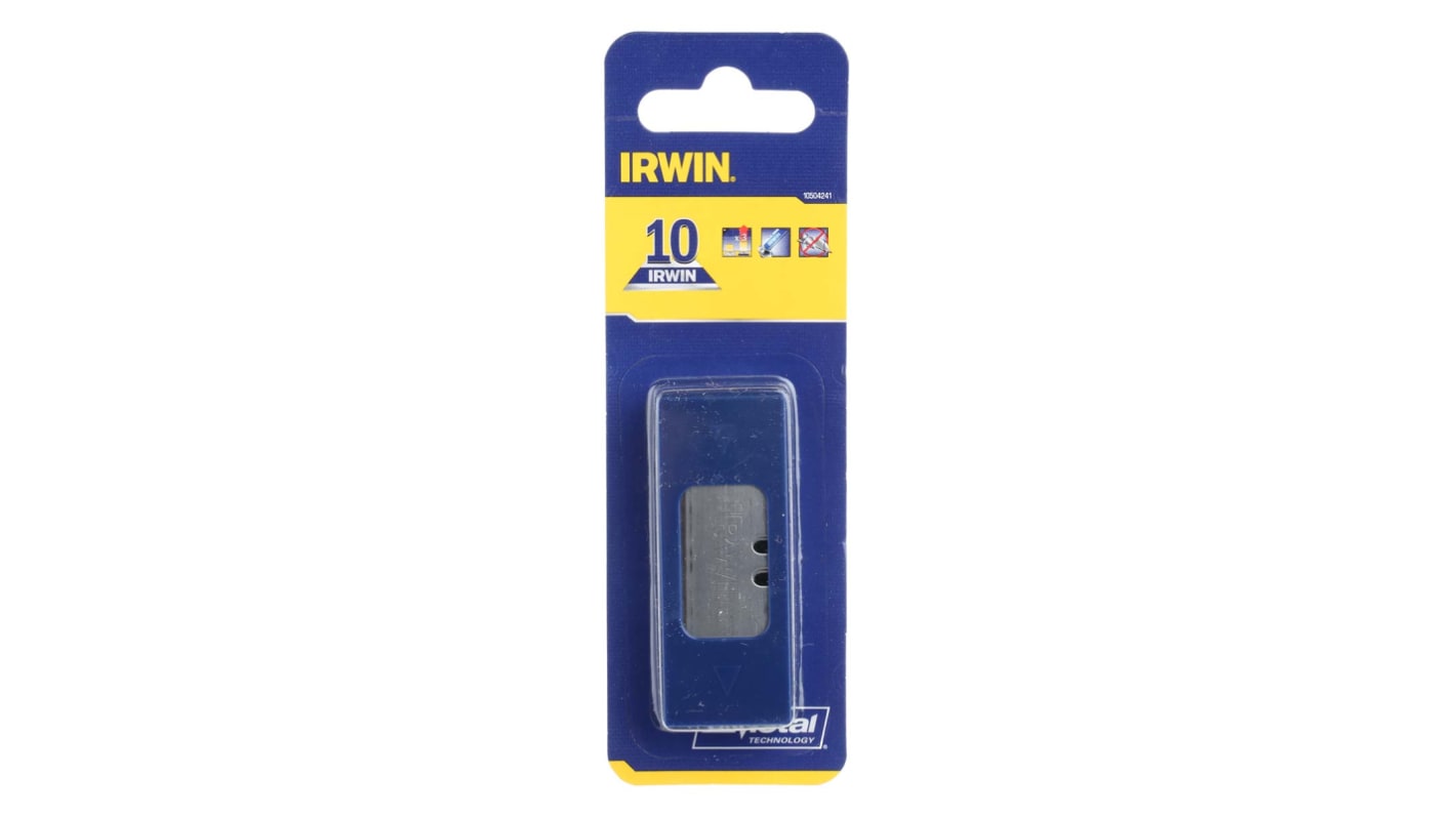 Irwin Flat Safety Knife Blade, 10 per Package