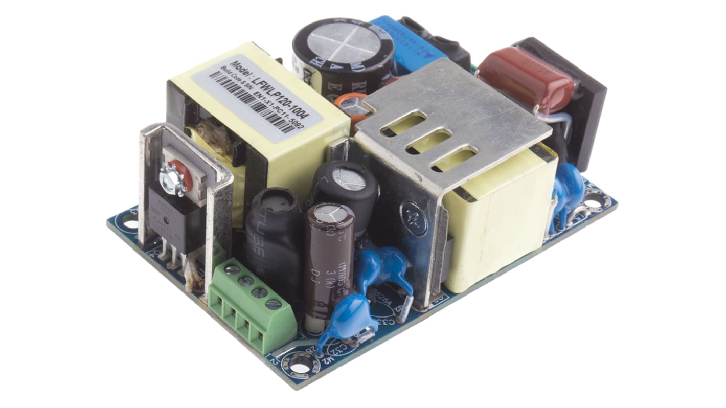 EOS Switching Power Supply, LFWLP120-1004, 48V dc, 100W, 1 Output, 85 → ...