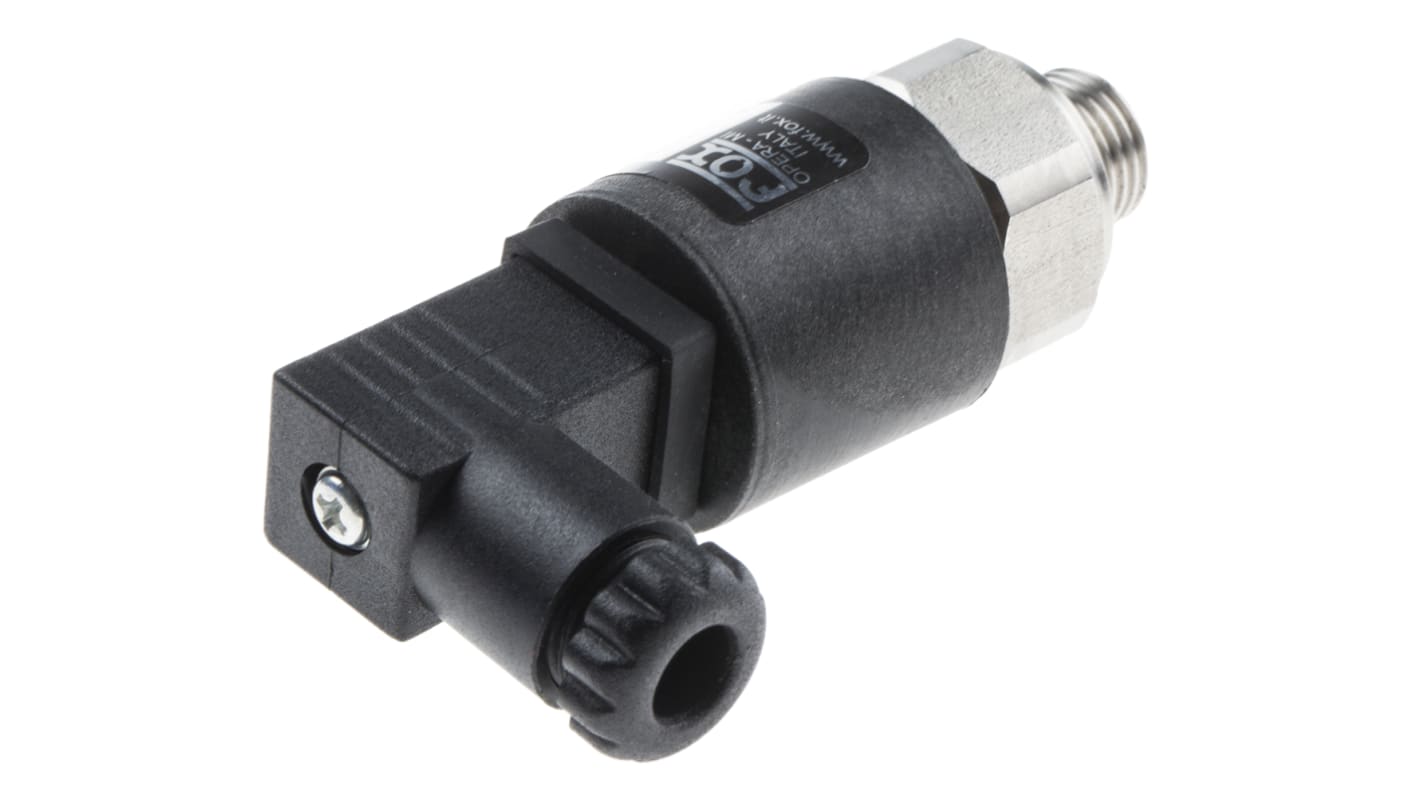 RS PRO Pressostat, Tilslutning: 1/4" BSP han, 1bar til 12 bar