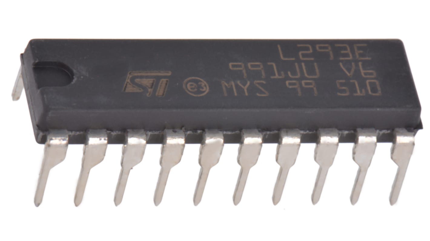 Motor Driver STMicroelectronics c.c. con spazzole, Full bridge doppio, PowerDIP, 20-Pin