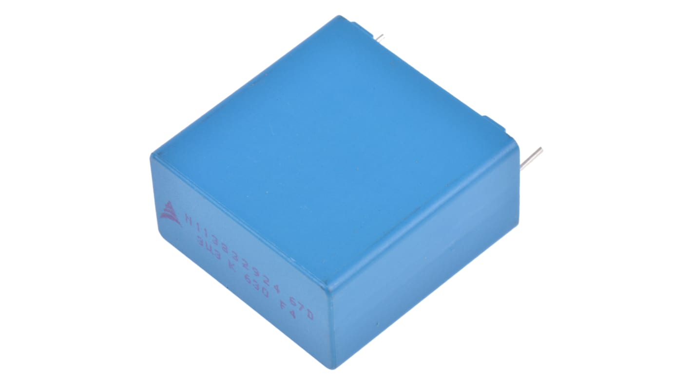 EPCOS B32674 Polypropylene Capacitor PP, 630V dc, ±10%, 3.3μF, Through Hole