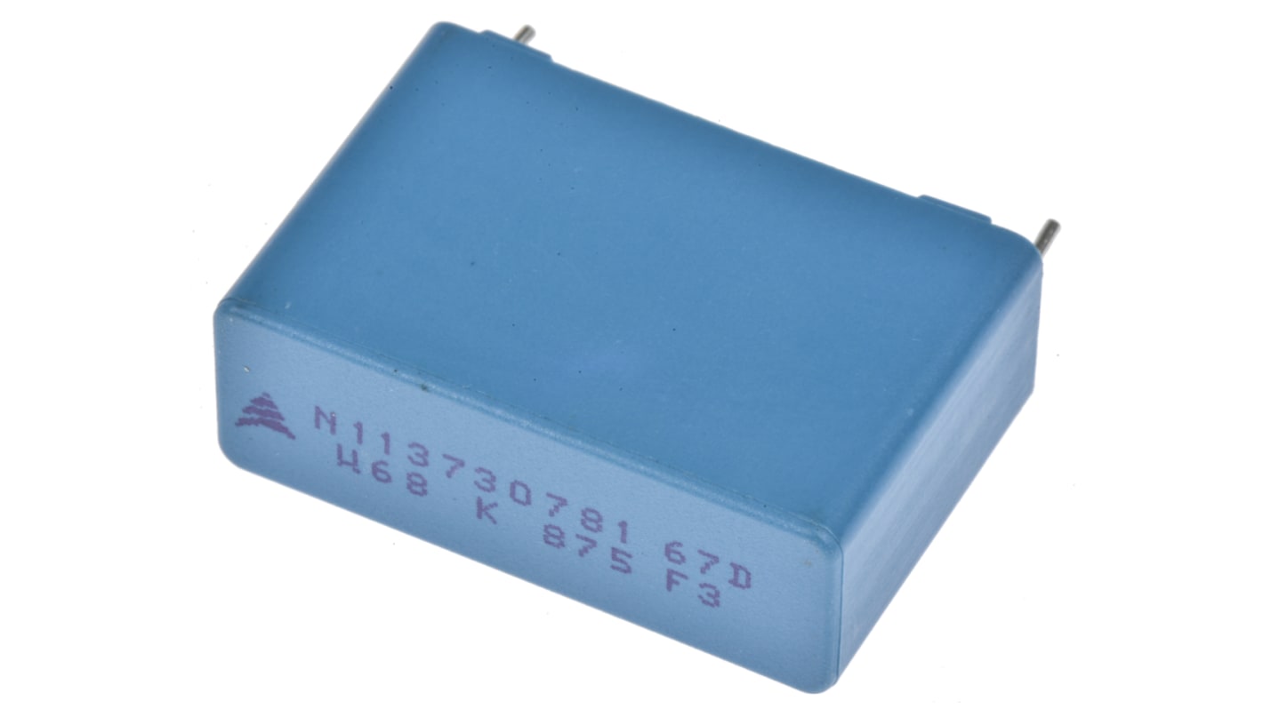 EPCOS B32674 Metallised Polypropylene Film Capacitor, 1.05 kV dc, 875 V dc, ±10%, 680nF