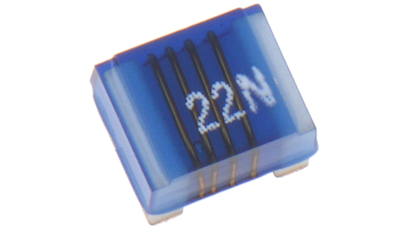 Wurth Elektronik 巻線インダクタ (面実装), 0.022 μH, 1A, 2.5 x 2 x 1.6mm, 744762122A