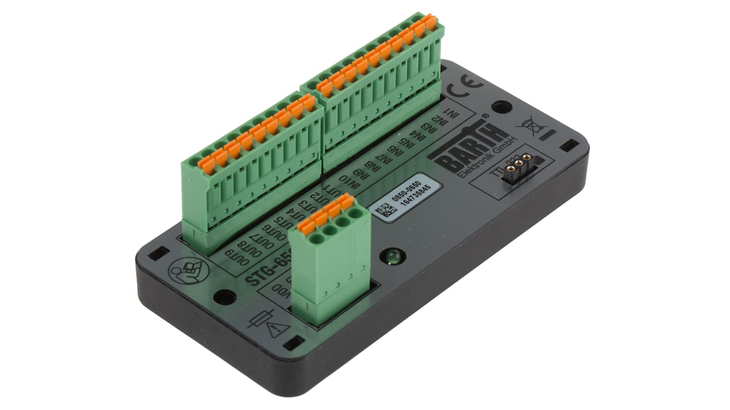 PLC – I/O modul řada LOCOCube mini-PLC, výstup: Digitální CAN Montáž do panelu 7 → 32 V DC BARTH