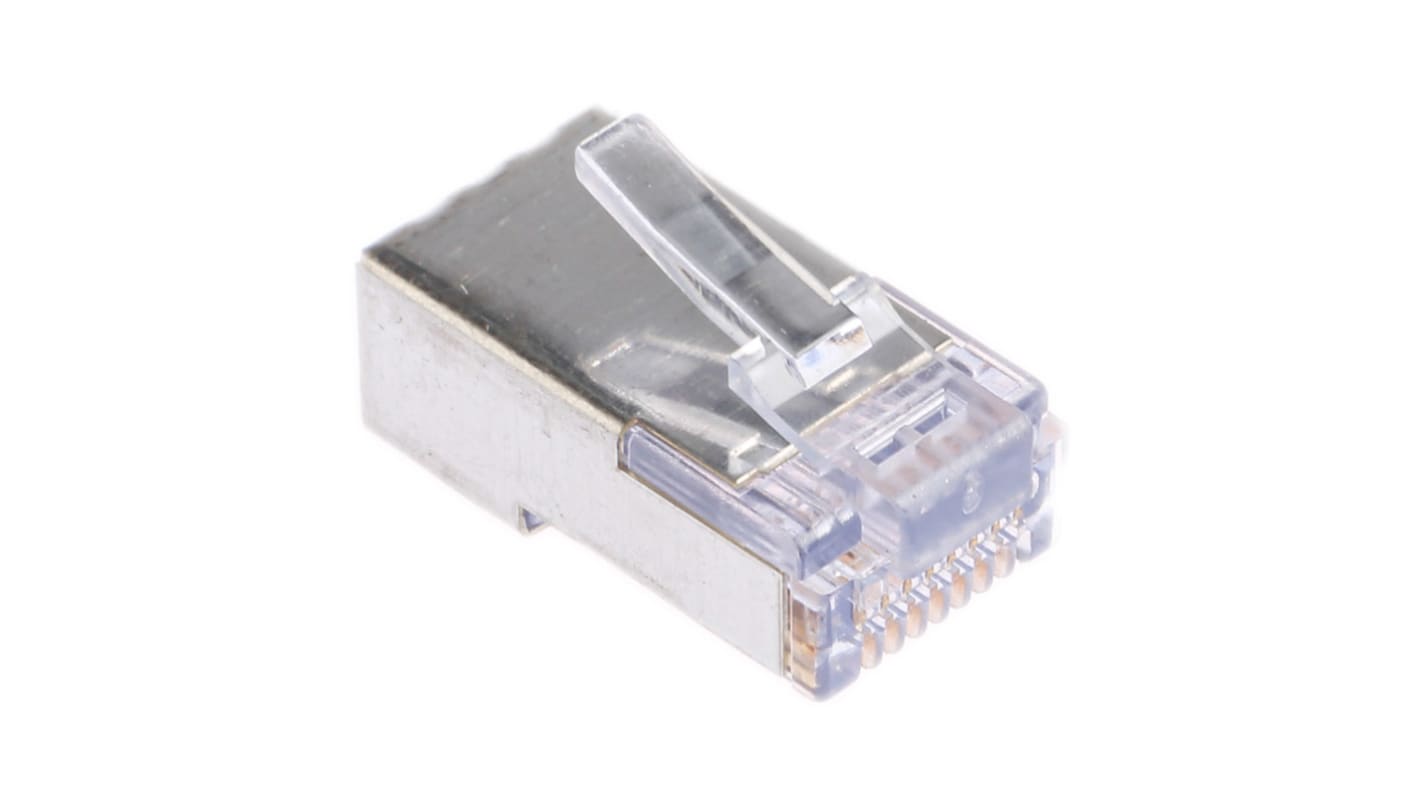 Connecteur RJ45 cat 5e Cinch série 32 Mâle, Blindé Montage sur câble Droit