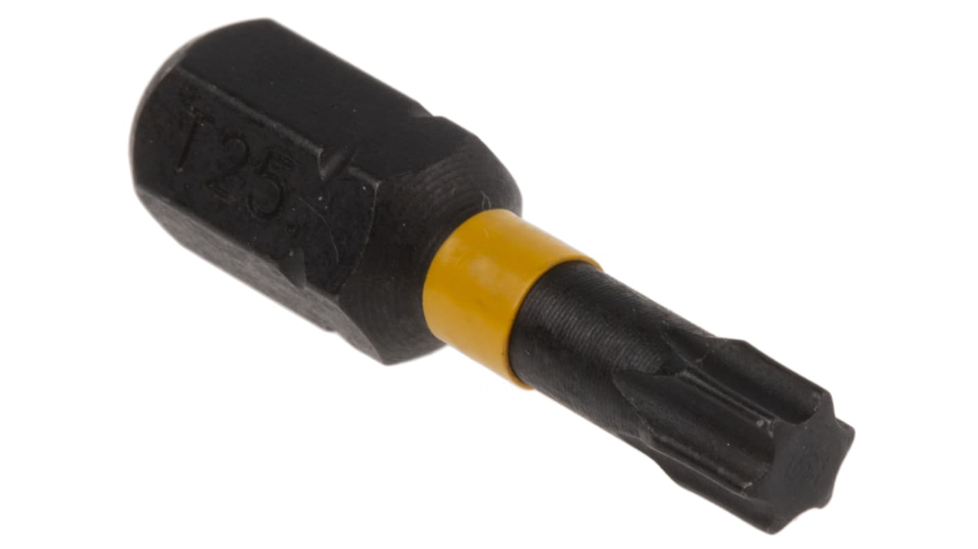 Punta avvitatore a percussione Torx DeWALT, 5 pezzi, T25