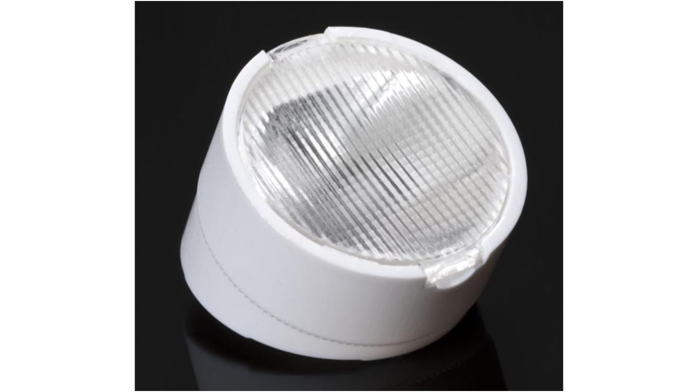 Lentille pour LED, Ledil Asymétrique, diamètre 21.5mm, à utiliser avec Cree XB-D, Cree XP-E, Cree XP-G, Cree XT-E,