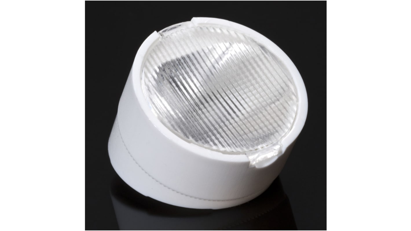 Lente LED Ledil, diámetro 21.5mm, 21.5 (Dia.) x 16.1mm, Redondo, Asimétrico, para Cree XB-D, Cree XP-E, Cree XP-E2,