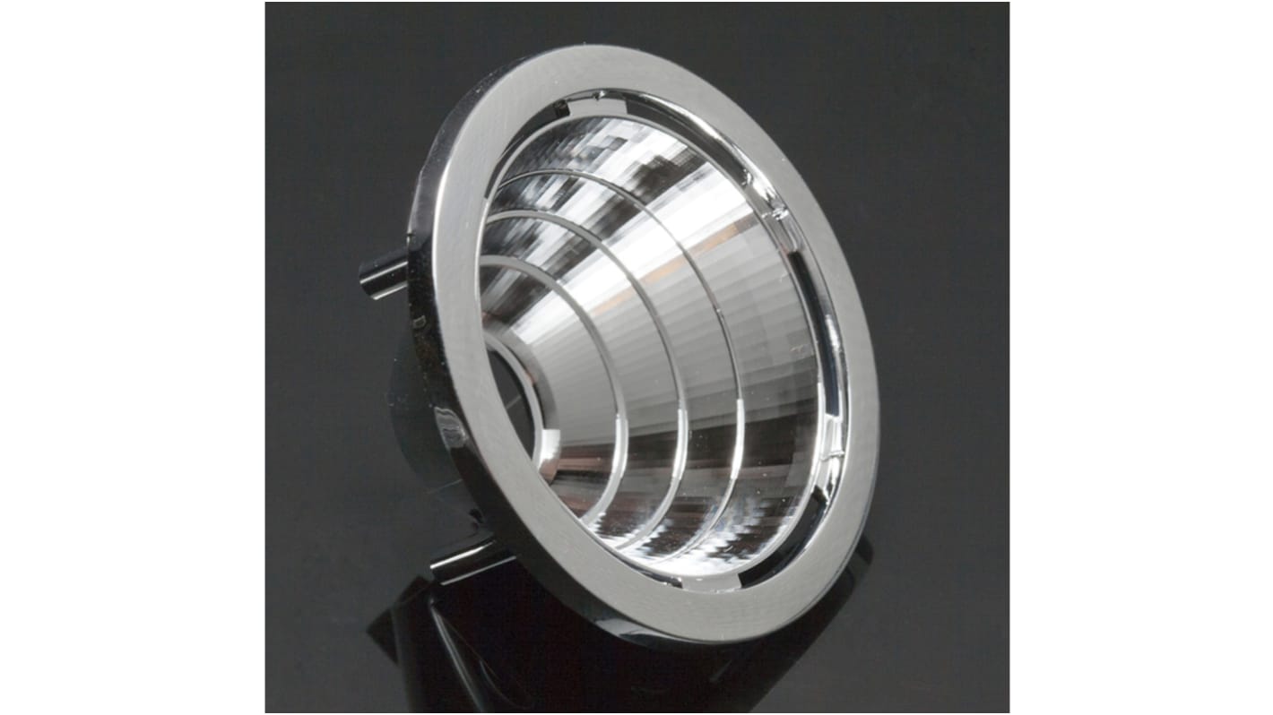 Réflecteur LED, Ledil, diamètre 49.9mm, à utiliser avec Cree CXA1816, Cree CXA1820, Cree CXA1850, Cree CXB1816, Cree