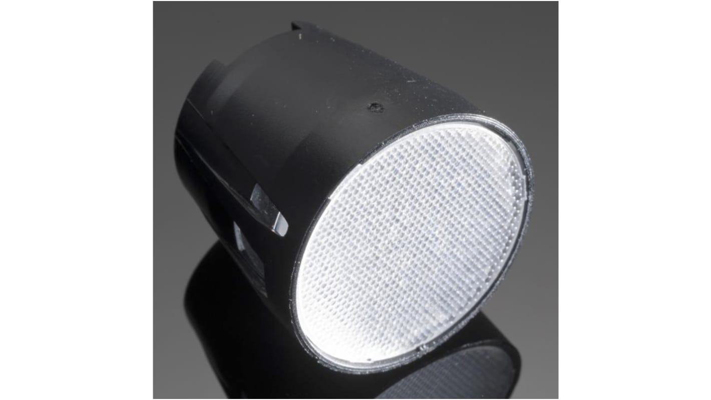 Lente LED Ledil, diámetro 30.4mm, 30.4 (Dia.) x 28.2mm, Redondo, 34 °, para Cree XM-L RGB, Serie RGBX