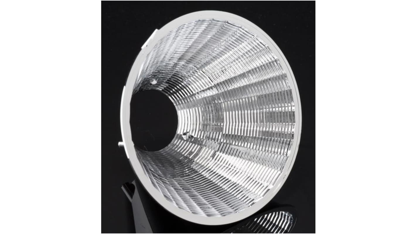 Reflector LED Ledil, diámetro 70mm, 70 (Dia.) x 41.7mm, para Serie VERO10 de LED, Serie Barbara