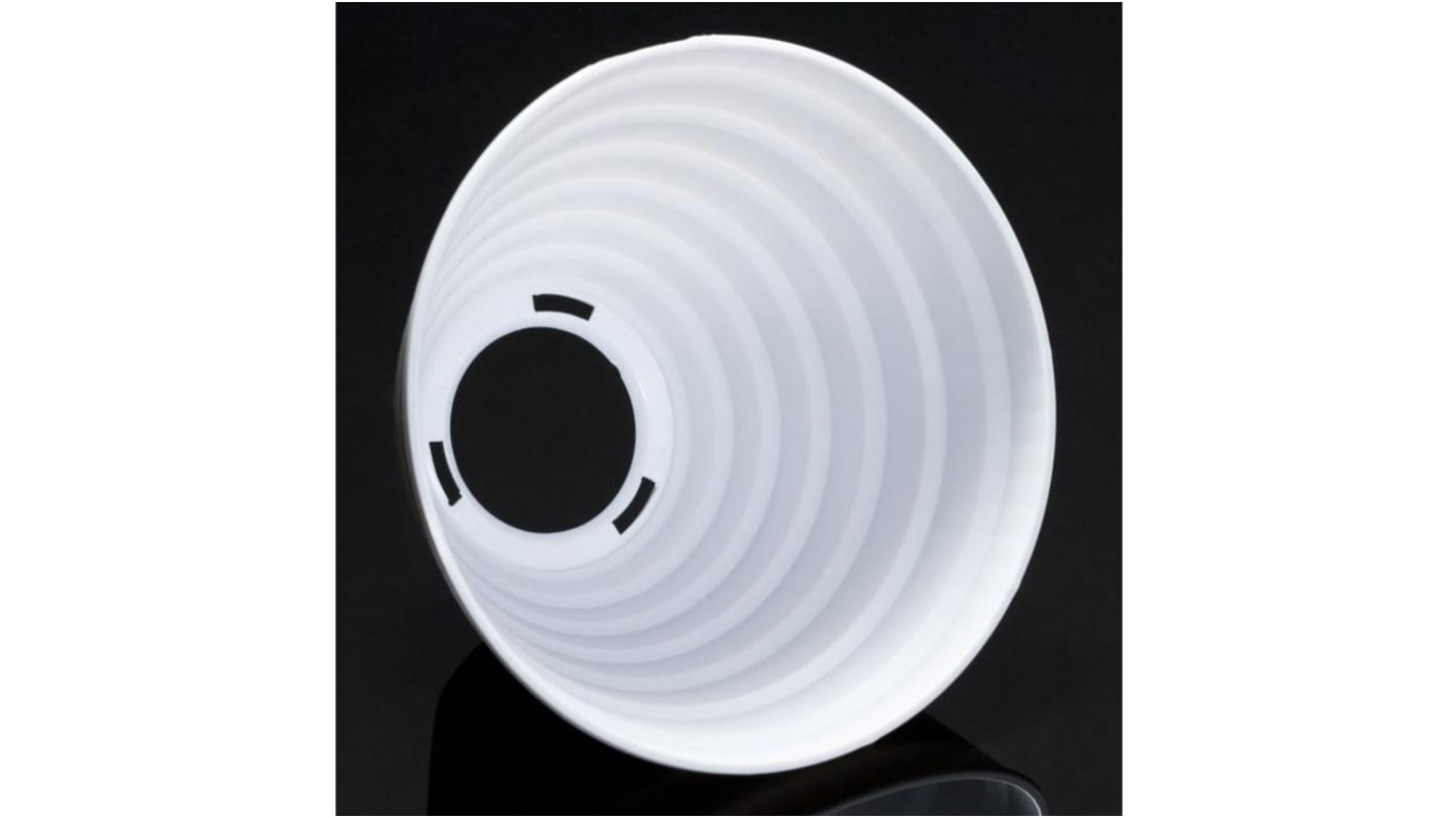 Reflector LED Ledil, diámetro 119.5mm, 119.5 (Dia.) x 74.5mm, para Serie LUXEON CoB 1204 de LED, serie LUXEON CoB 1205