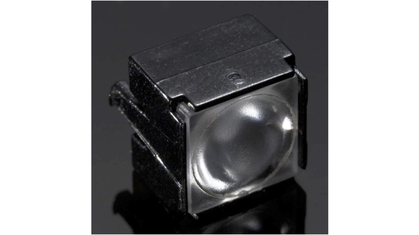 Čočka LED, řada: Larisa 9.9 x 9.9 x 7.5mm čtvercové vyzařování 49 → 70° pro Cree XB-D, Lumileds LUXEON A,