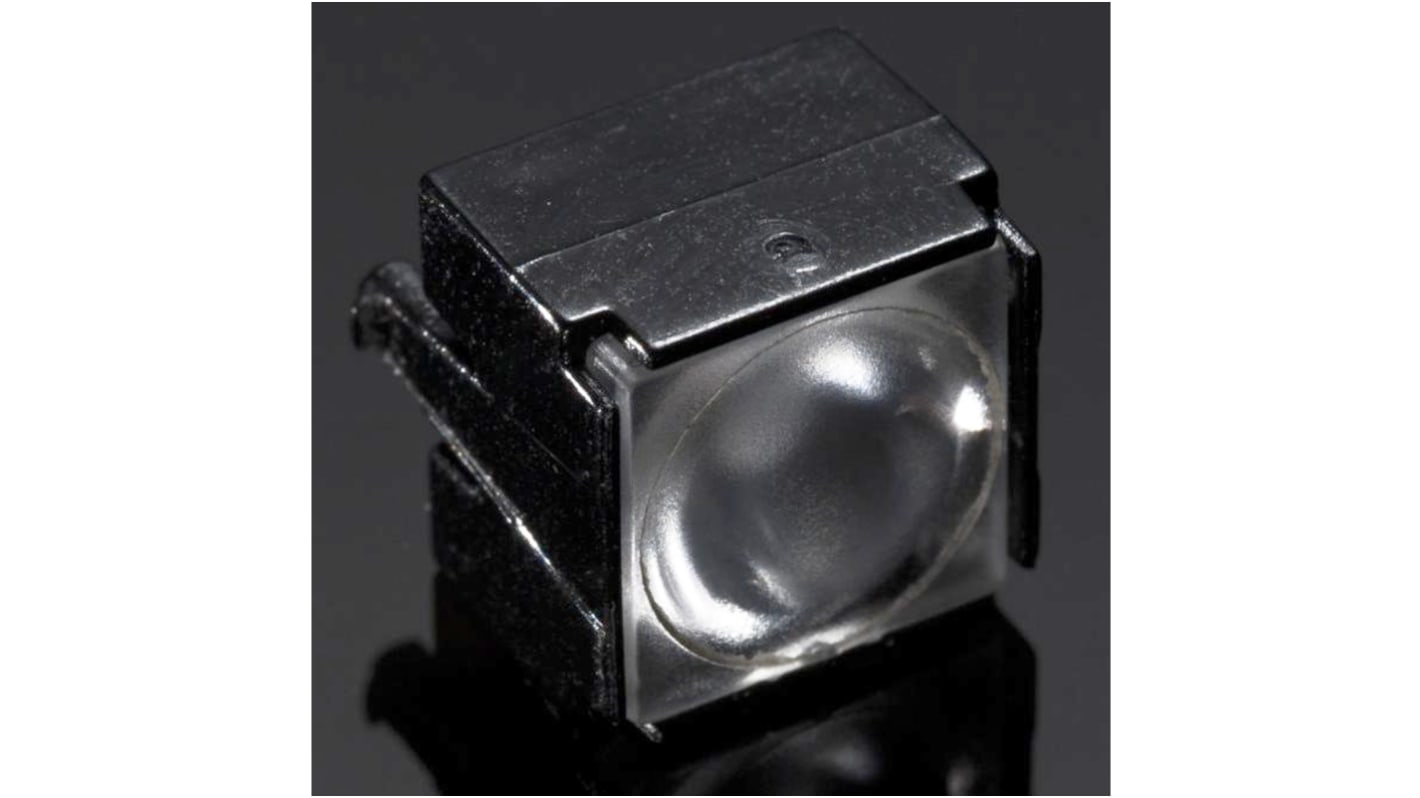 Ledil LED lencse, 9.9 x 9.9 x 7.5mm, Square, 32 → 63°, használható: (Cree XB-D, Cree XP-E, Cree XQ-E, LG H35C0,