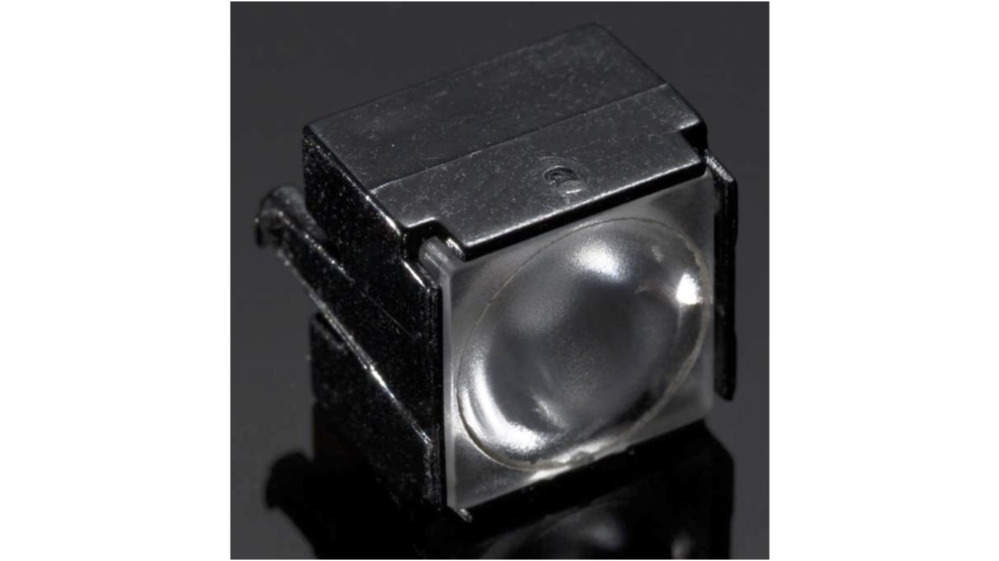 Lente LED Ledil, 9.9 x 9.9 x 7.5mm, Cuadrado, 50 → 70 °, para Cree XB-D, Lumileds LUXEON A, Lumileds LUXEON