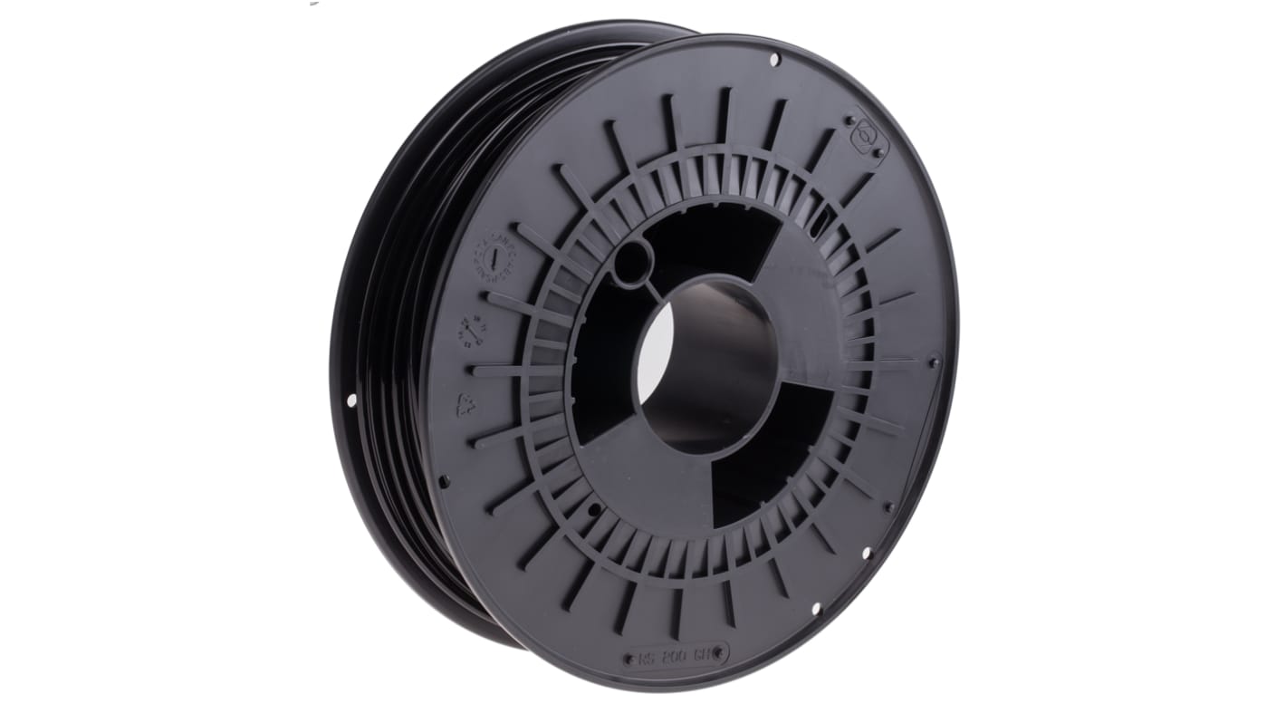 Filament pour imprimante 3D RS PRO, PET-G, Ø 2.85mm, Noir, 500g, FDM