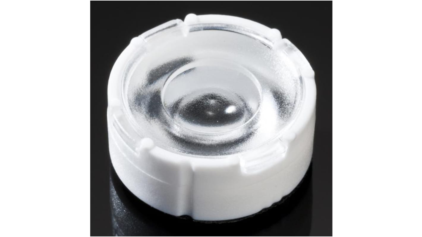 Lente per LED Ledil CA12427_TINA3-WW, diam. 16.1mm, emissione Rotondo, copertura 56 → 68 °, per Cree XP-E2, Cree