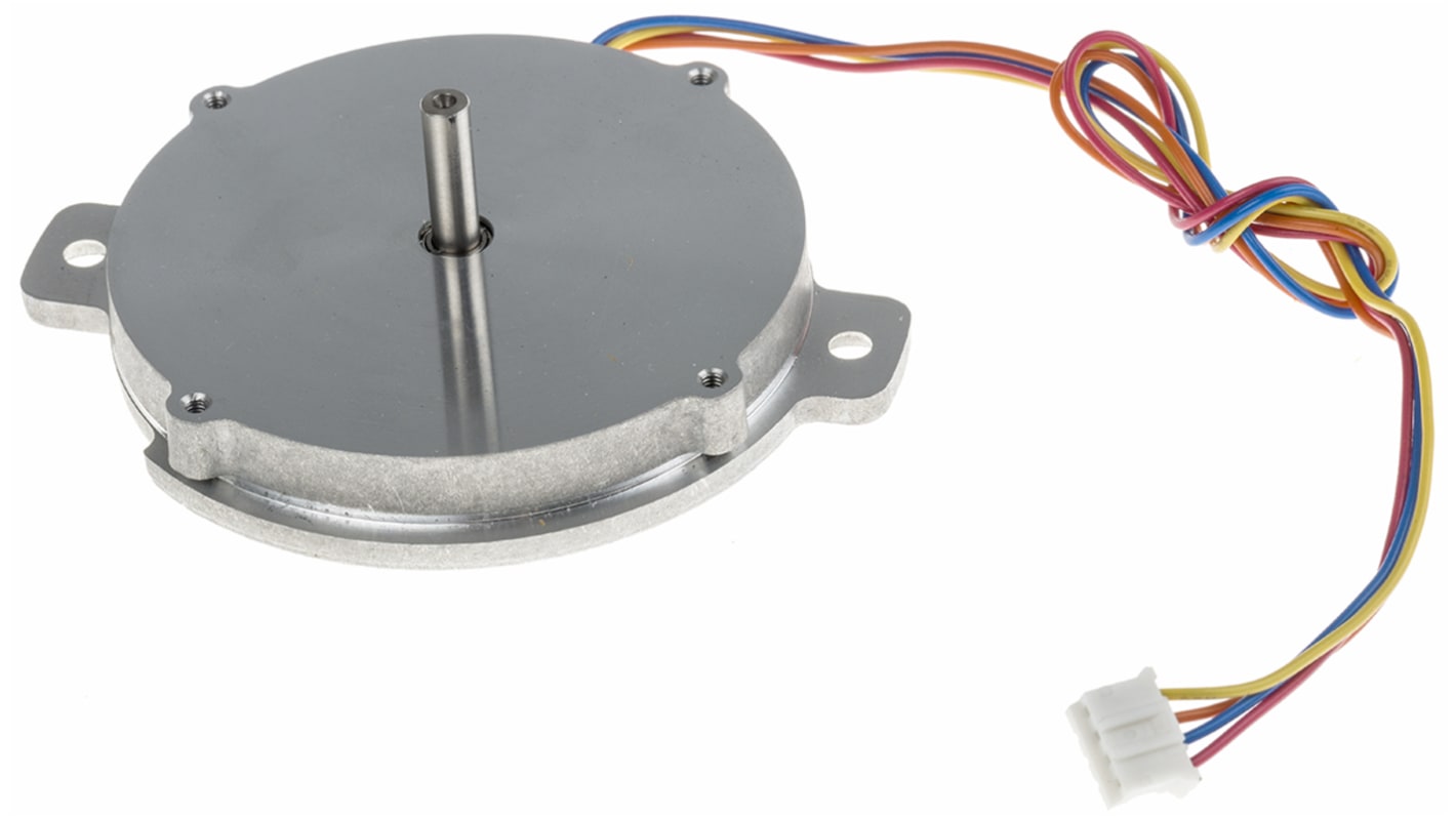 RS PRO Hybrid Stepper Motor 1.8°, 64mNm, 3.8 V, 1 A, 4 Wires