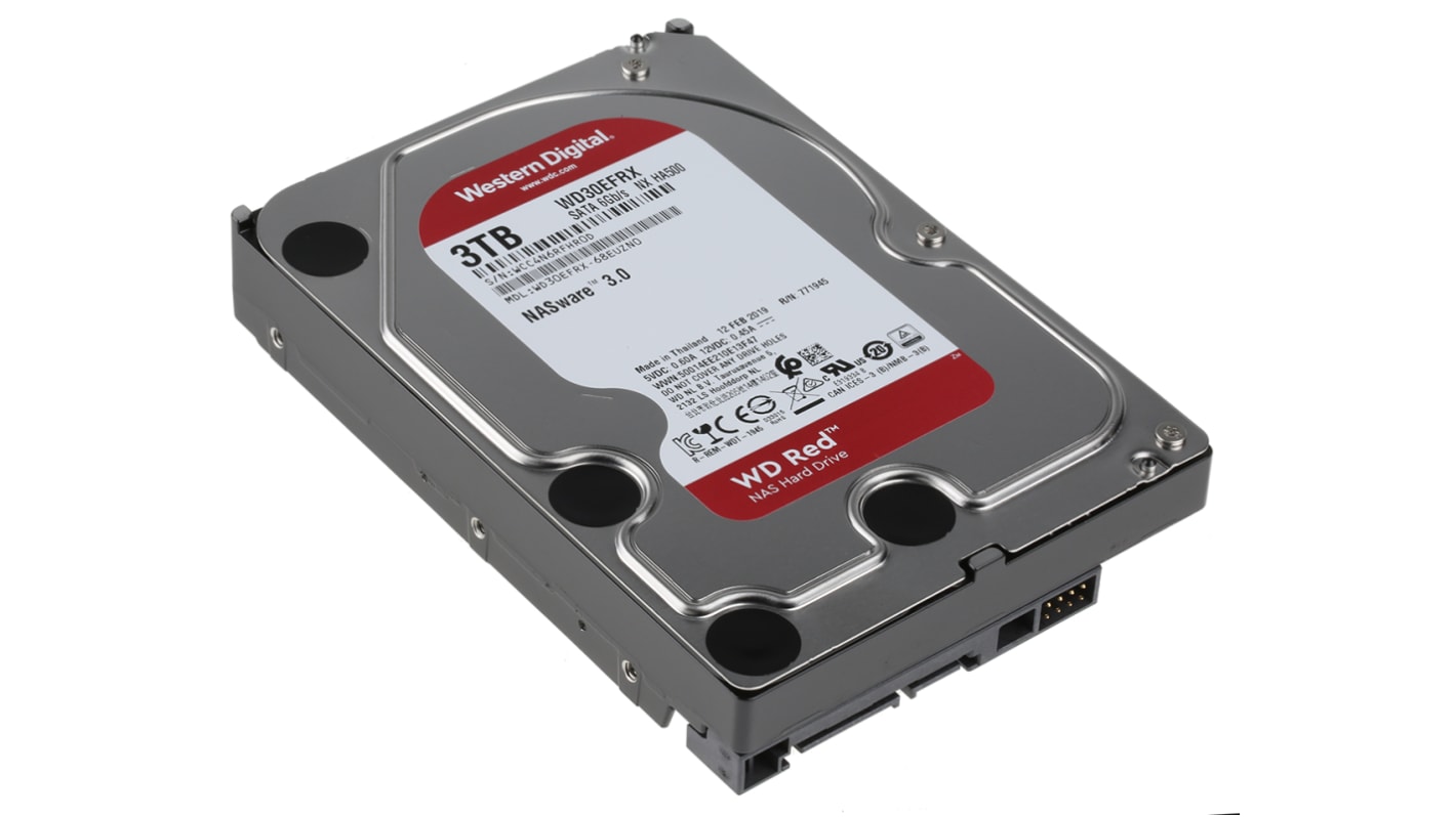 HDD 3 TB Internt Intern harddisk Western Digital