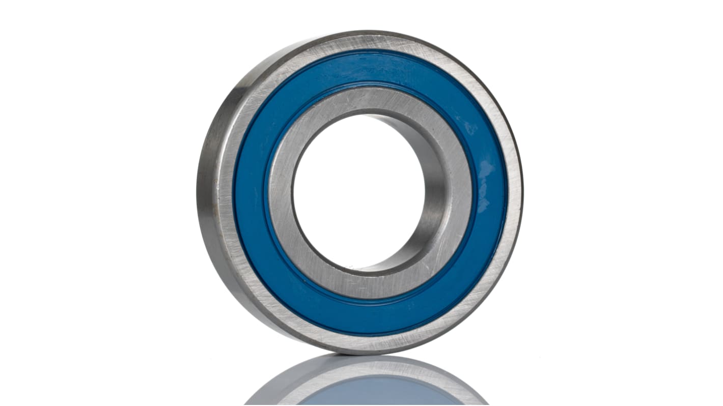 RS PRO SS6204-2RS Single Row Deep Groove Ball Bearing- Both Sides Sealed 20mm I.D, 47mm O.D