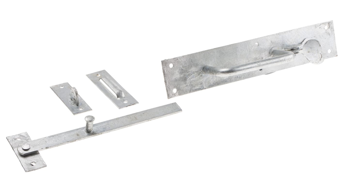 RS PRO Galvanised Steel Gate Latch RS