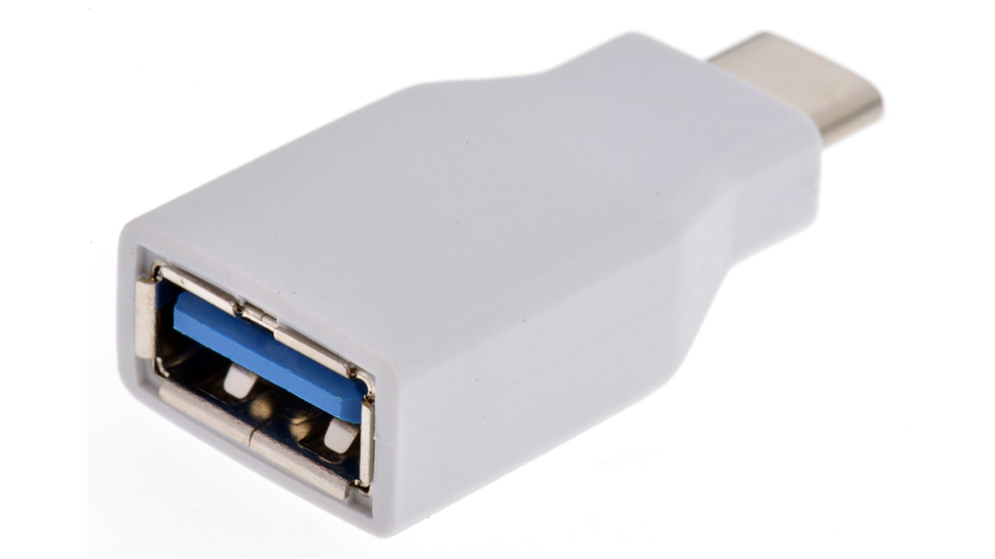 Adapter złącze A USB A złącze B USB C rodzaj A Żeńskie rodzaj B Męskie standard USB 3.1 RS PRO