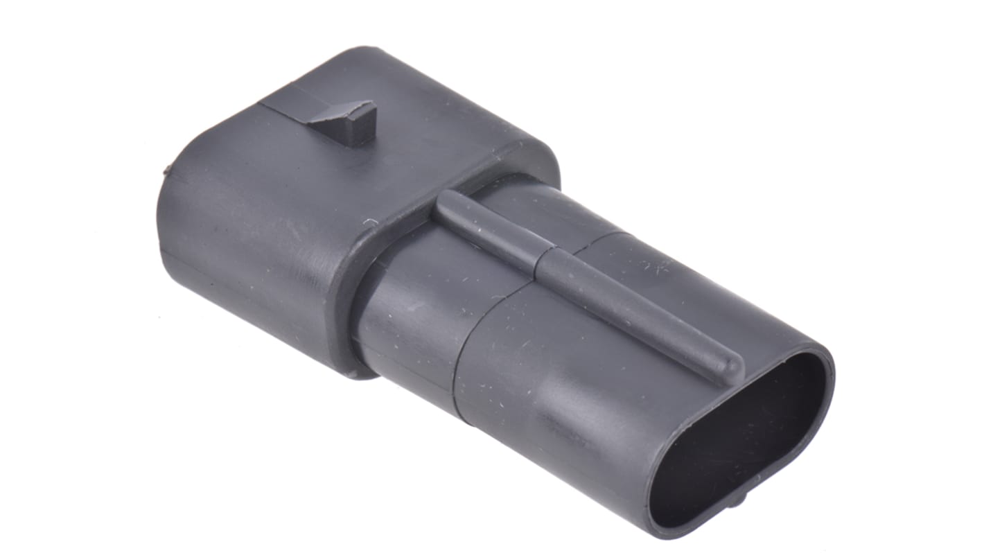 Delphi, Metri-Pack 630 Automotive Connector Plug 2 Way, Crimp Termination