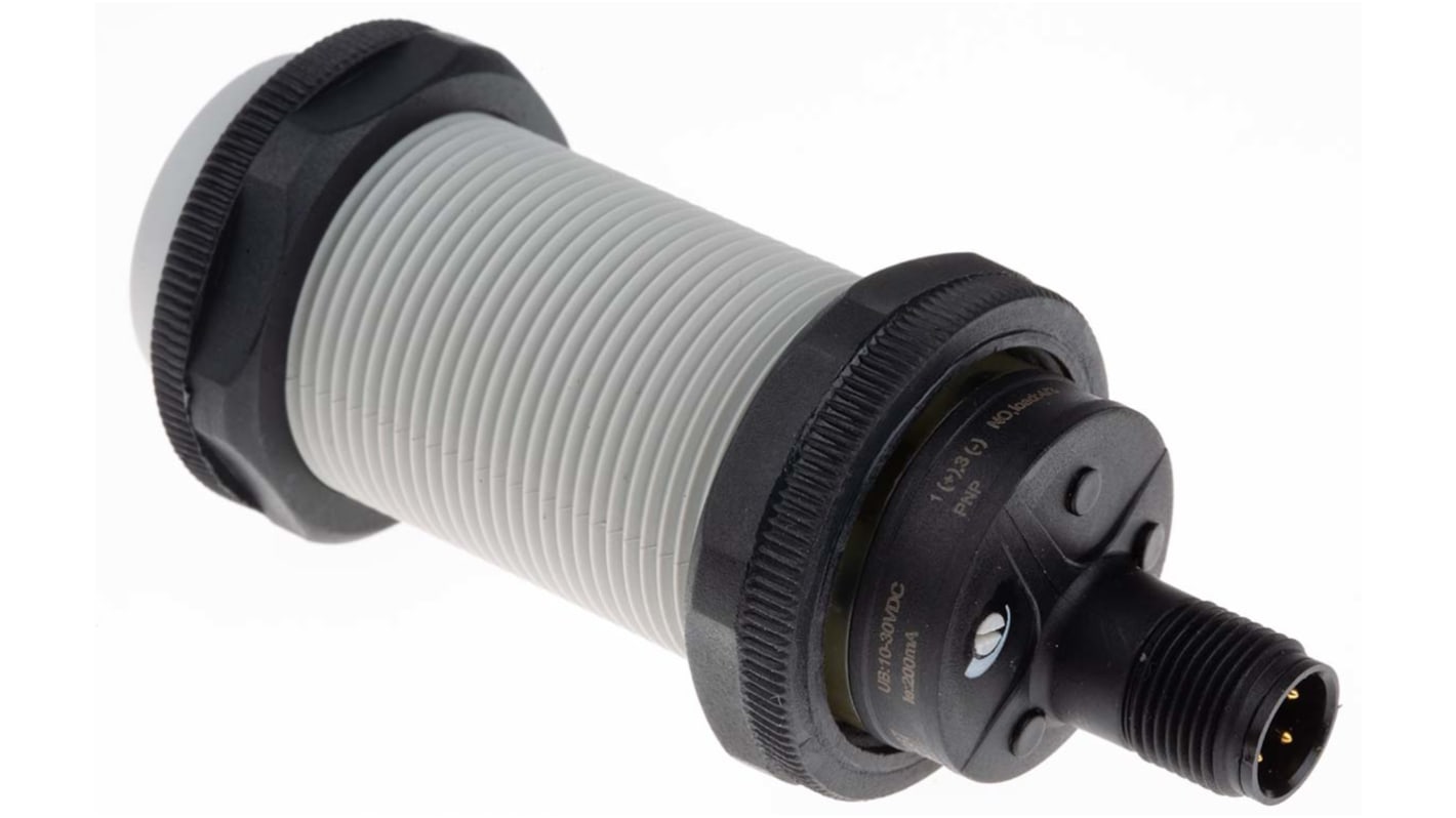 Snímač přiblížení 15 mm, výstup: PNP Válcový M30 x 1,5 200 mA 10 → 30 V DC IP67