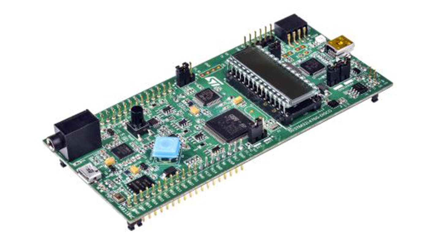 Kit de desarrollo Discovery de STMicroelectronics, con núcleo ARM Cortex M4F