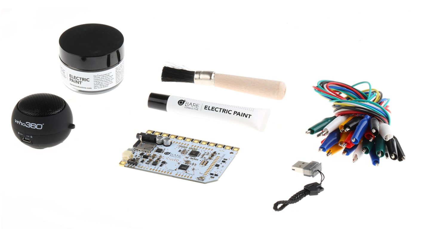 Kit de iniciación de placa táctil Bare Conductive