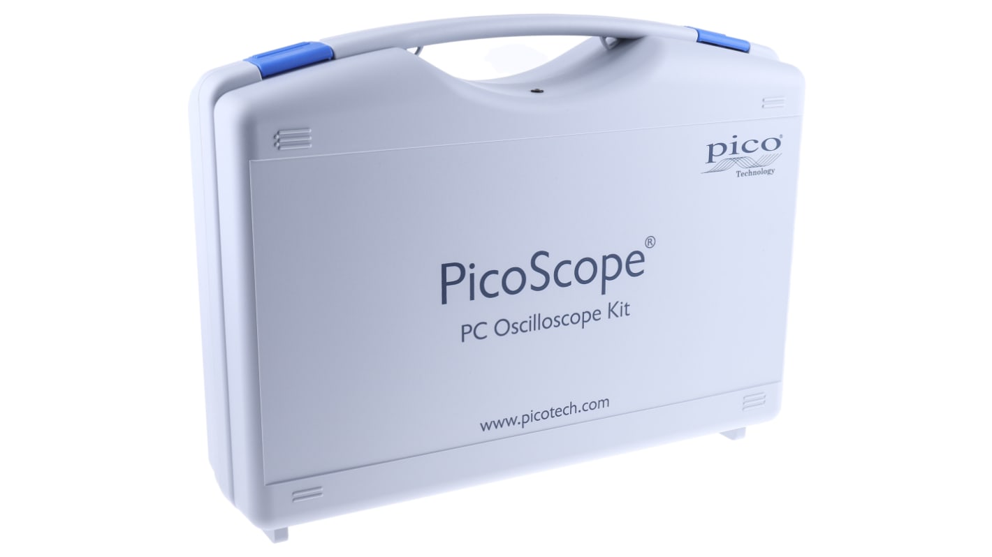 Pico Technology Oszcilloszkóp doboz, használható: (PicoScope 3000D (a kevert jelű oszcilloszkópot is tartalmazza),