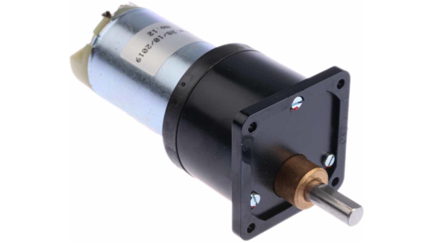 RS PRO Brushed Geared DC Geared Motor, 24 V dc, 600 mNm, 5 rpm, 6mm Shaft Diameter