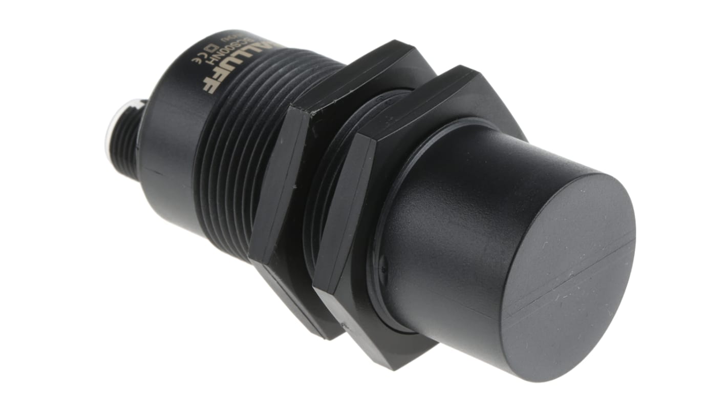 Sensor de proximidad BALLUFF, M30 x 1.5, alcance 25 mm, salida PNP, 10 → 30 V dc, IP67