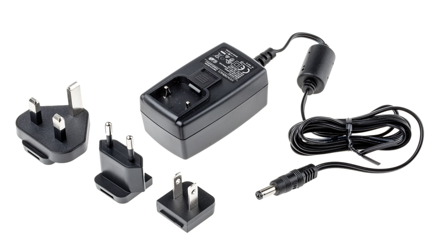 RS PRO 18W PlugIn AC/DC Adapter 9V dc Output, 2A Output RS