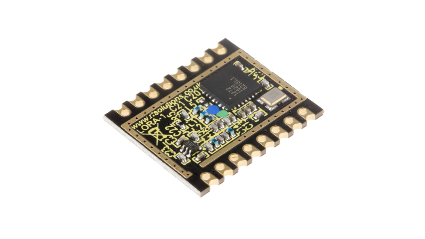 RF Solutions LoRa-modul Transceiver 868MHz, -130dBm Modtagerfølsomhed