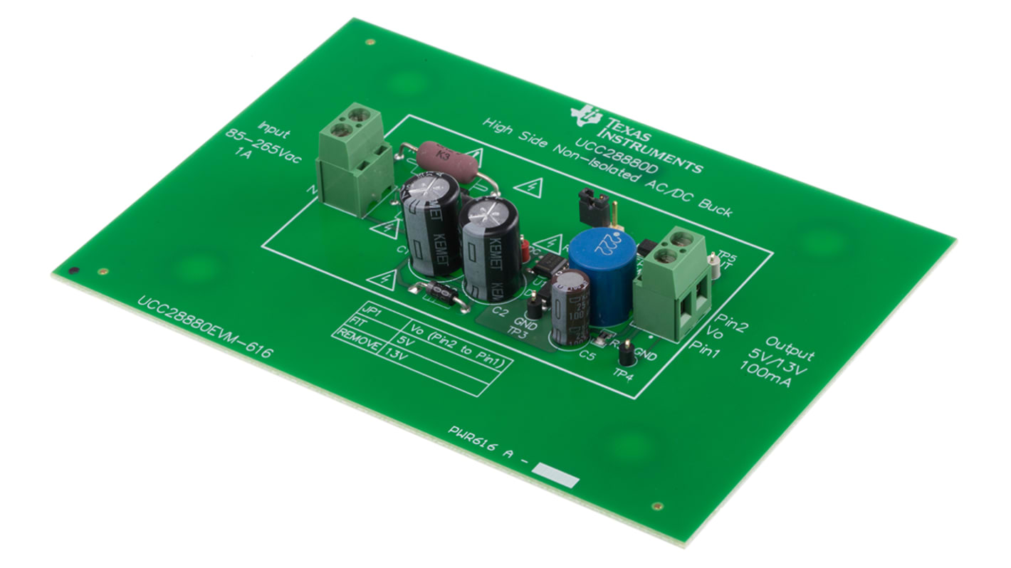 Kit de evaluación Convertidor dc-dc Texas Instruments - UCC28880EVM-616