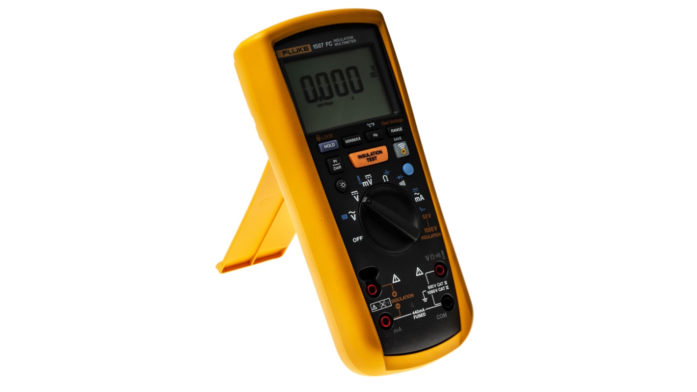 Fluke FLUKE-1587/MDT FC multiméter készlet, alkalmazás:(Elektromos) 1587